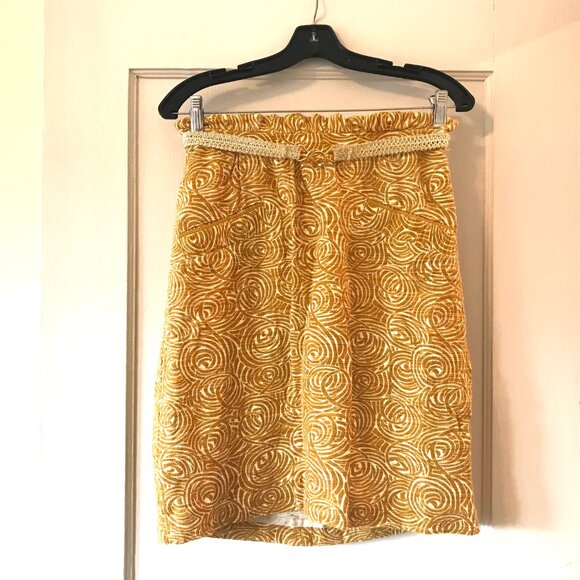 Anthropologie | Elevenses Painted Morning Skirt - Picture 2 of 14